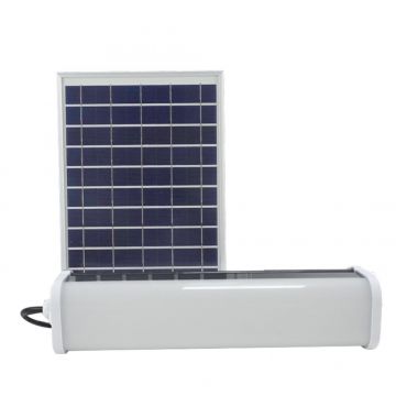 Corp Liniar LED 30W Cu Panou Solar 300x72x68mm - Default Title