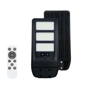 Corp Stradal cu sensor de miscare,panou solar monocristalin integrat si telecomanda - 150W/6500k - Default Title