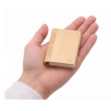 Decorațiune luminoasă în culoare naturală portabilă cu USB BookLight – Gingko
