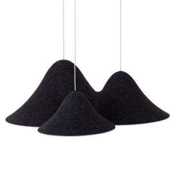 Lampa suspendata BELMONDO - Negru