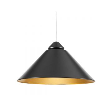 Lampa suspendata BIGBANG GOLD - Negru