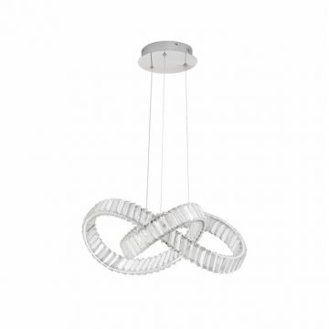Lampa suspendata CONCETO INFINITO - Chrome