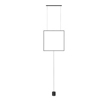 Lampa suspendata DAHLIA - 60cm / Negru