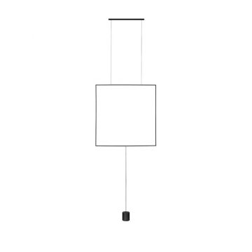 Lampa suspendata DAHLIA - 80cm / Negru