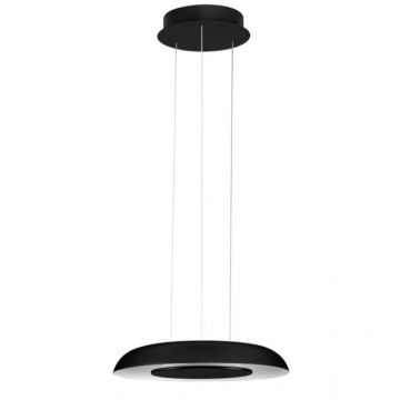 Lampa suspendata dimabila CCT EPOS - Negru / Ø 40cm