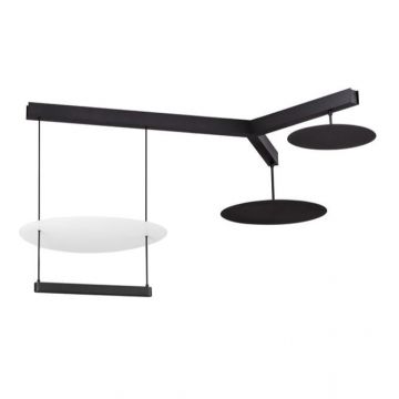 Lampa suspendata dimabila DIONA TRIO - Negru