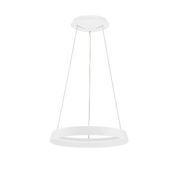 Lampa suspendata dimabila ORMI - Ø 45cm / Alb