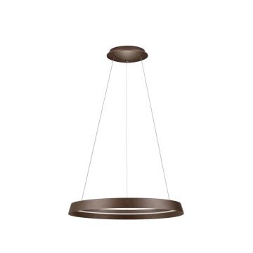 Lampa suspendata dimabila ORMI - Ø 60cm / Maro inchis