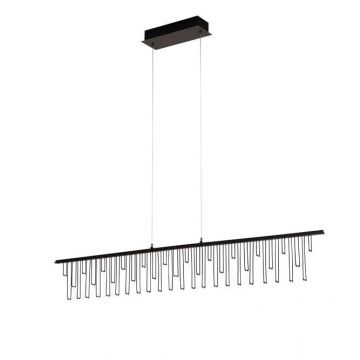 Lampa suspendata dimabila STELLAR LINIAR 120CM - Negru