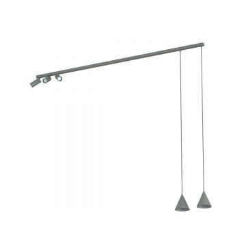 Lampa suspendata DOVEL LINE LONG - Grey