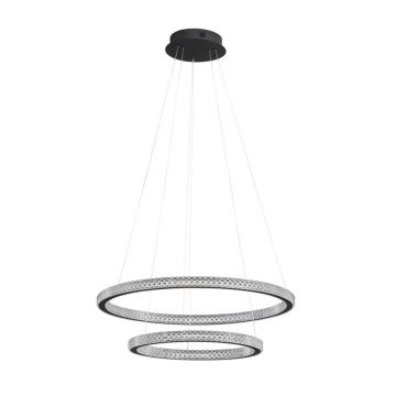 Lampa suspendata GINEVRA DUO - Negru