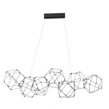 Lampa suspendata NEBULA 95CM - Negru
