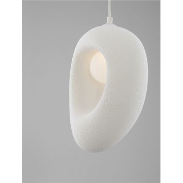 Lampa suspendata TEMPUS 30CM - Alb
