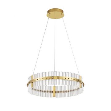 Lampa suspendata TRIAC dimabila  KEZO - Ø 60cm / Gold