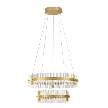 Lampa suspendata TRIAC dimabila  KEZO DUO - Gold