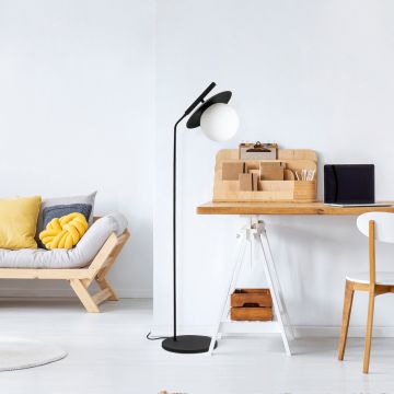 Lampadar, L'essentiel Maison, 521SHN2257, Negru