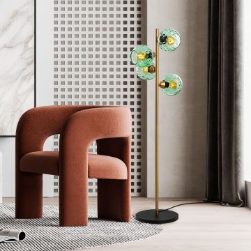 Lampadar, L'essentiel Maison, 521SHN3650, Mentă / Aur