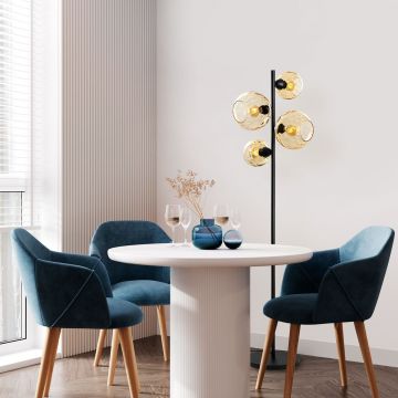 Lampadar, L'essentiel Maison, 521SHN3655, Galben/Negru