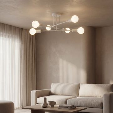 LUSTRA ASTRA ALBA 6XE27 42W 700X200mm - Default Title