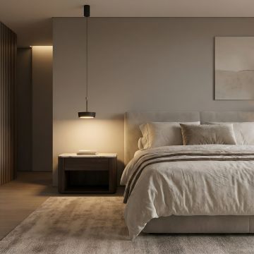 Lustra led Atlas cafenie 8W/230LM 3000K-6500K - Default Title