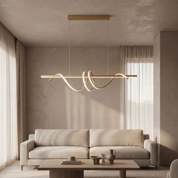 Lustra led aurie LEONIS 75W/3800LM 2700K-6500K - Default Title