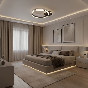 Lustra Led Diotima 100w /  cu Telecomanda 500mm - Default Title