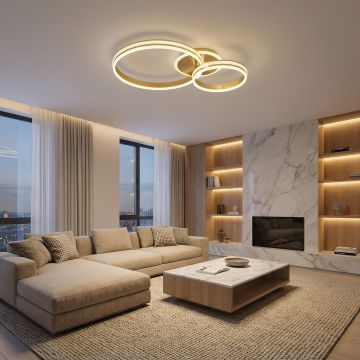 Lustra Led Hydra 150w/9200lm cu Telecomanda 300+500mm - Default Title