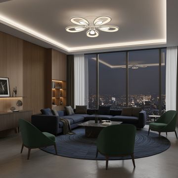 LUSTRA LED IRIS 140W CU 5 BRATE 3 CULORI+IR - Default Title