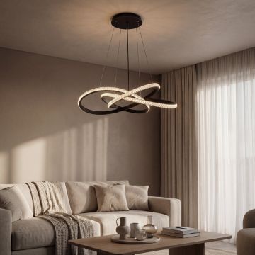 LUSTRA LED MIMAS AJUSTABILA 86W/4900LM/3000K/4000K6500K - Default Title