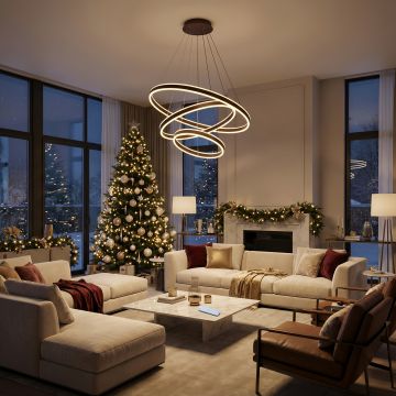 Lustra Led Pe Cablu Ajustabila 300W / 400Mm X 600Mm X 800Mm - Default Title