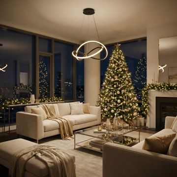 Lustra Led Tetis Ajustabila 82W / 500Mm - Default Title