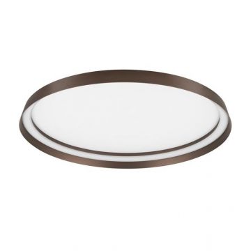 Plafoniera dimabila CCT ORMI - Ø 60cm / Maro inchis