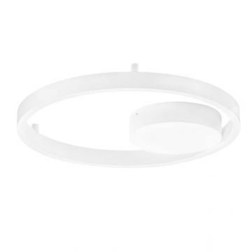 Plafoniera dimabila HEDRA - Ø 60cm / Alb