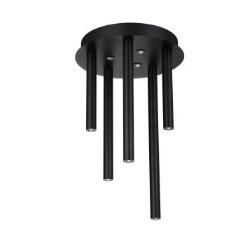 Plafoniera dimabila LIOVA FIVE - Negru