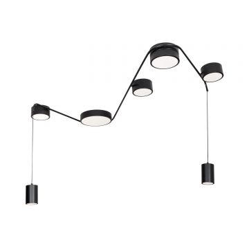 Plafoniera ZUMARA DUE - Negru