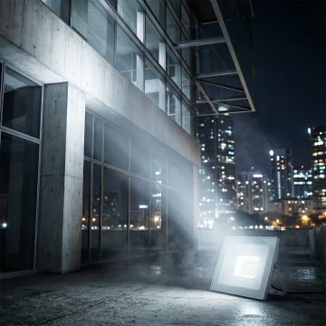 Proiector Led SMD Galaxy Alb, 100W 6400K, lumina rece - Default Title