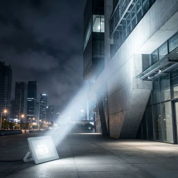 Proiector Led SMD Galaxy Alb, 20W 6400K, lumina rece - Default Title