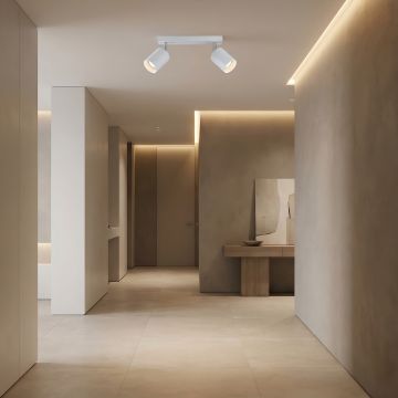 Spot Liniar Reglabil Alb 2XGU10 450mm - Default Title