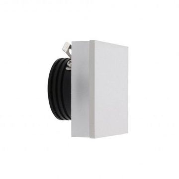 Spot treapta LAROZ SQUARE - Alb