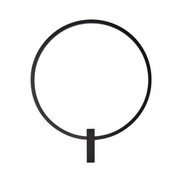 Aplica de perete ELVARIS 23W - Negru