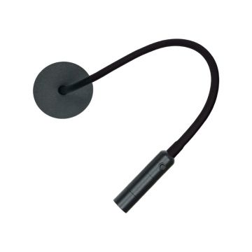 Aplica de perete incastrata RISON - Negru