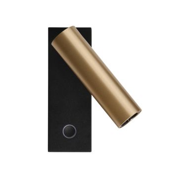 Aplica de perete VECTRAN - Negru/Gold