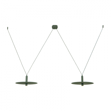 Lampa suspendata ARVON DUO - Verde