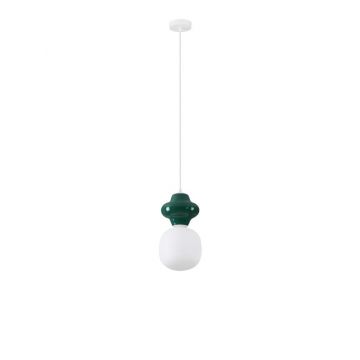 Lampa suspendata CLIO - Verde inchis