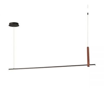 Lampa suspendata dimabila REGULAR LINE - Negru / 150 cm