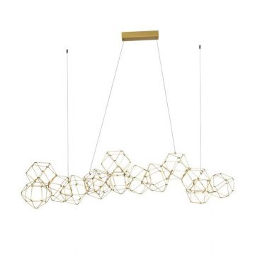 Lampa suspendata NEBULA 163CM - Gold