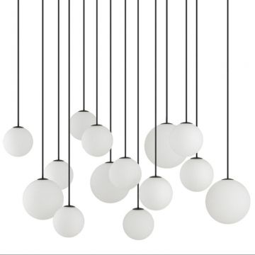 Lampa suspendata SILKA XIV - Negru