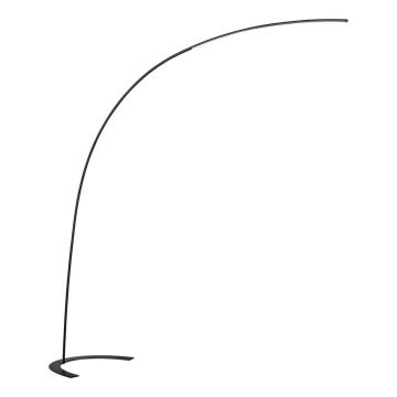 Lampadar maro închis LED cu intensitate reglabilă (înălțime 210 cm) Shanghai – Trio