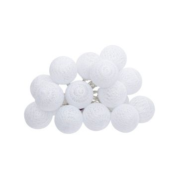 Lampi LED Decorative cu Functie Batoni, PVC Alb, 260 cm, 260 cm