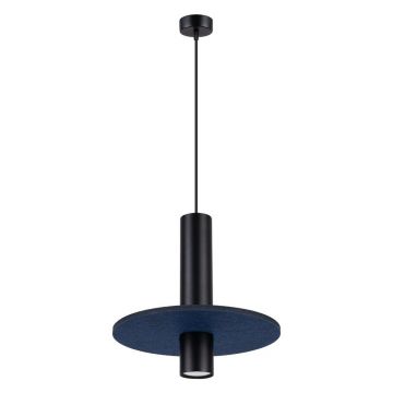 Lustră albastru-închis/bej din metal ø 30 cm Olisa – Sollux